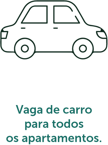 Vaga de carro para todos os apartamentos.